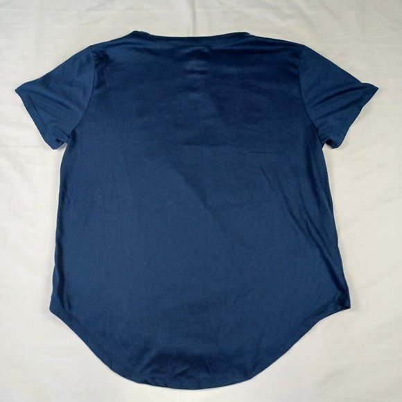 Tom and Jerry Women's Size XL Short Sleeve Graphic Navy T-Shirt Retro Cartoon - Picture 2 of 6